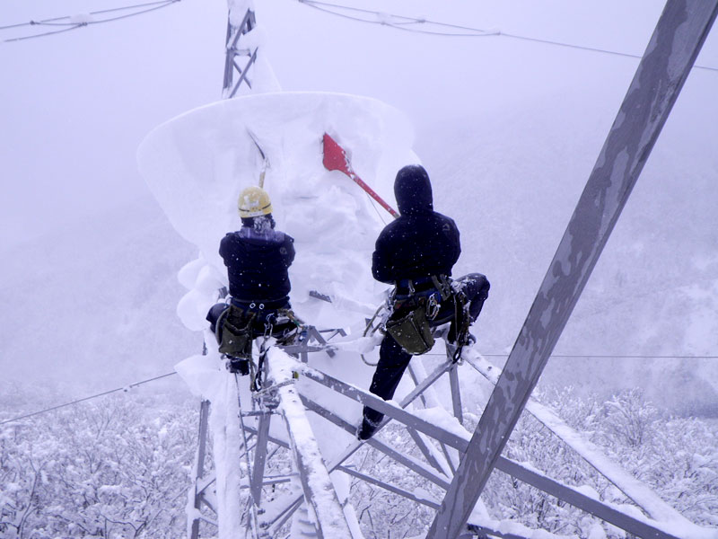 大雪による災害復旧